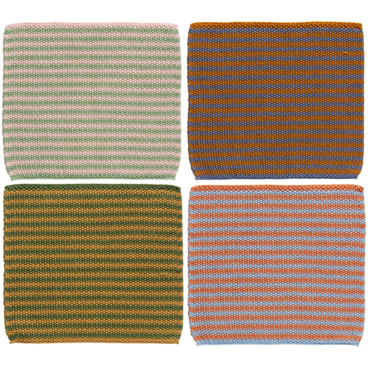 Striped Dish Cloth | Set of 4