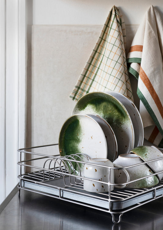 Iron Dish Rack | Silver