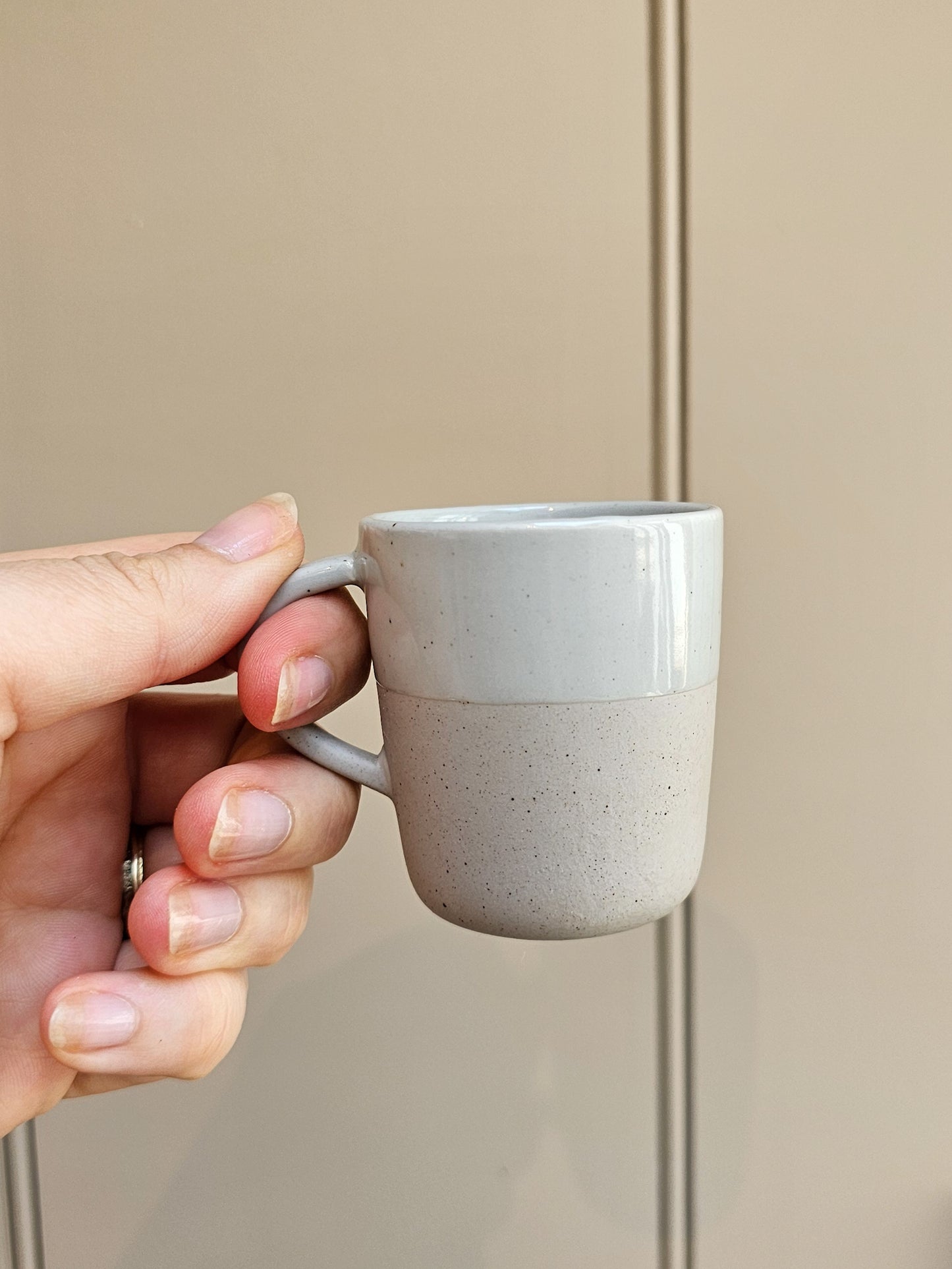 Blomus Sablo Stoneware Espresso Cup | Cloud