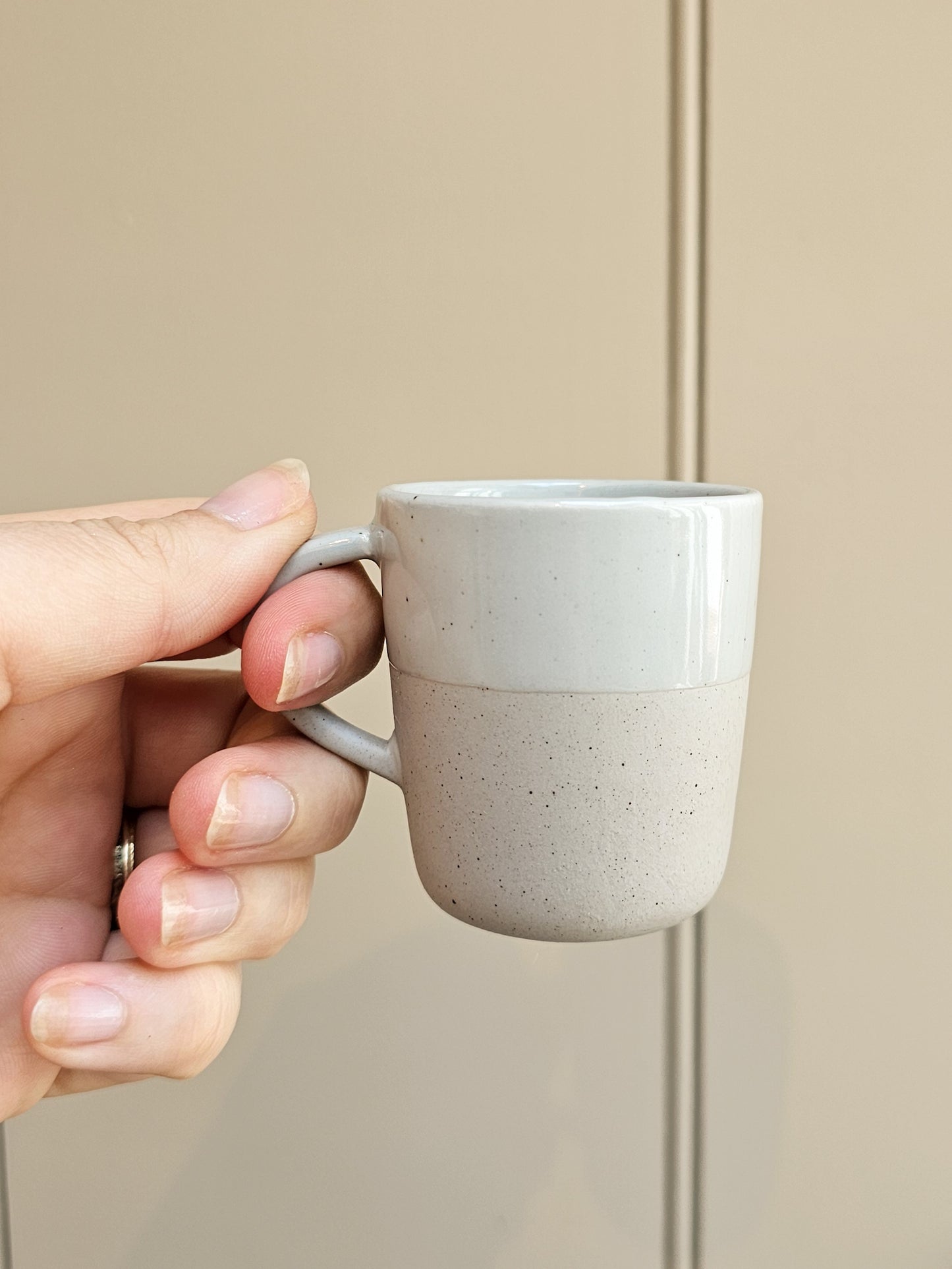Blomus Sablo Stoneware Espresso Cup | Cloud