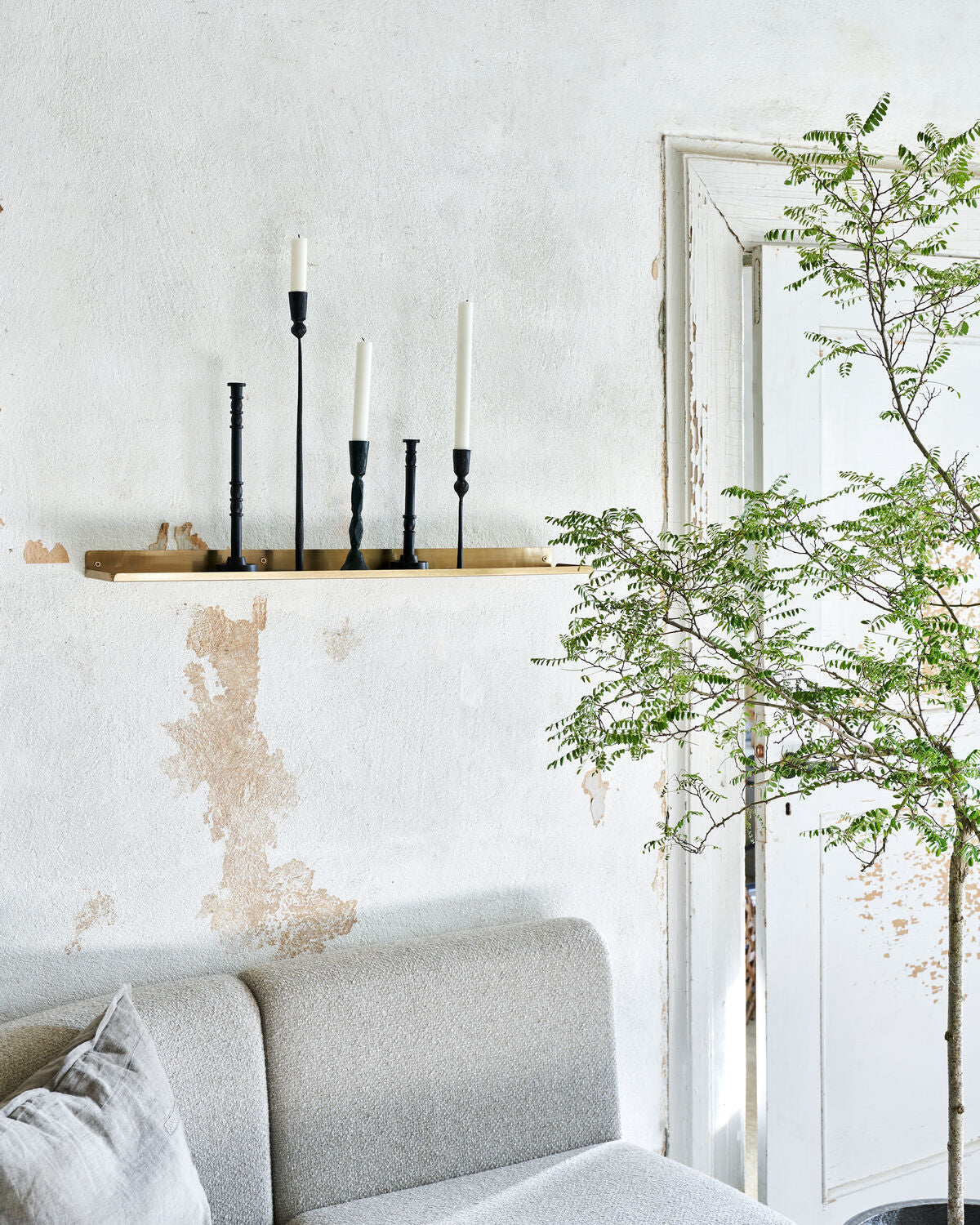 Ledge Shelf | Brass