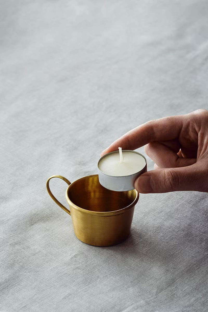 Brass Candle Cup
