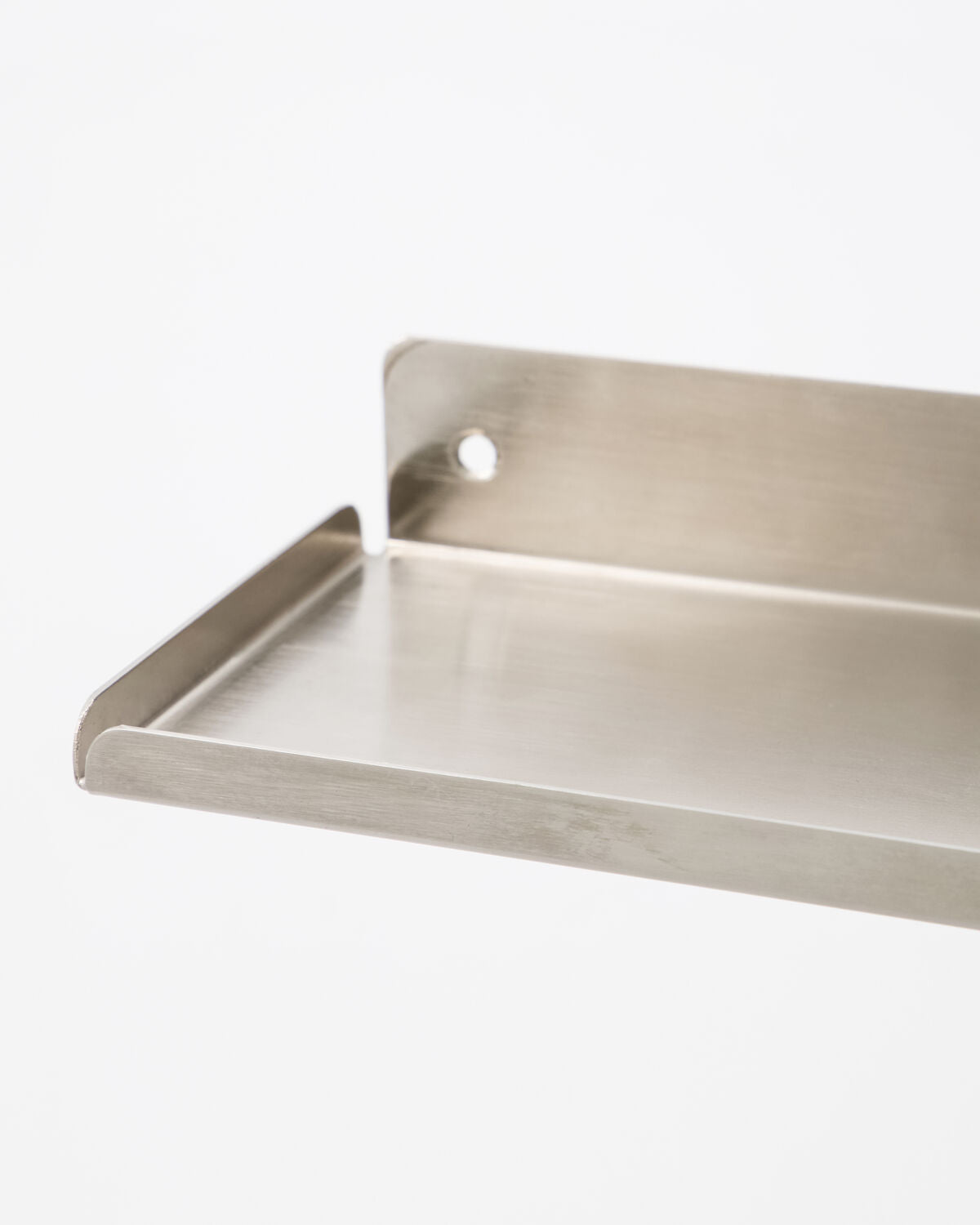 Ledge Shelf | Brushed Silver