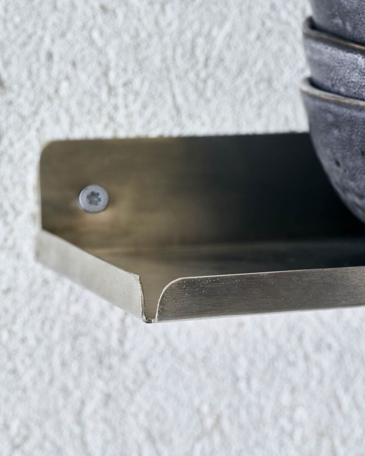 Ledge Shelf | Brushed Silver