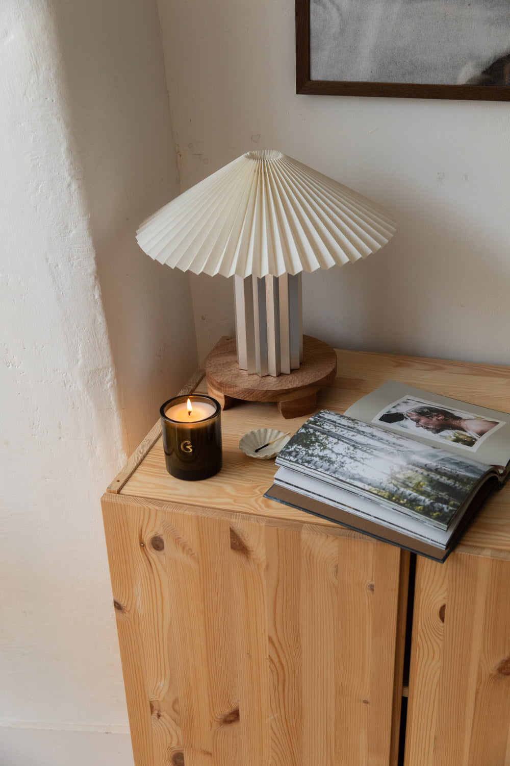 Blomus Taite Lamp | Lily White