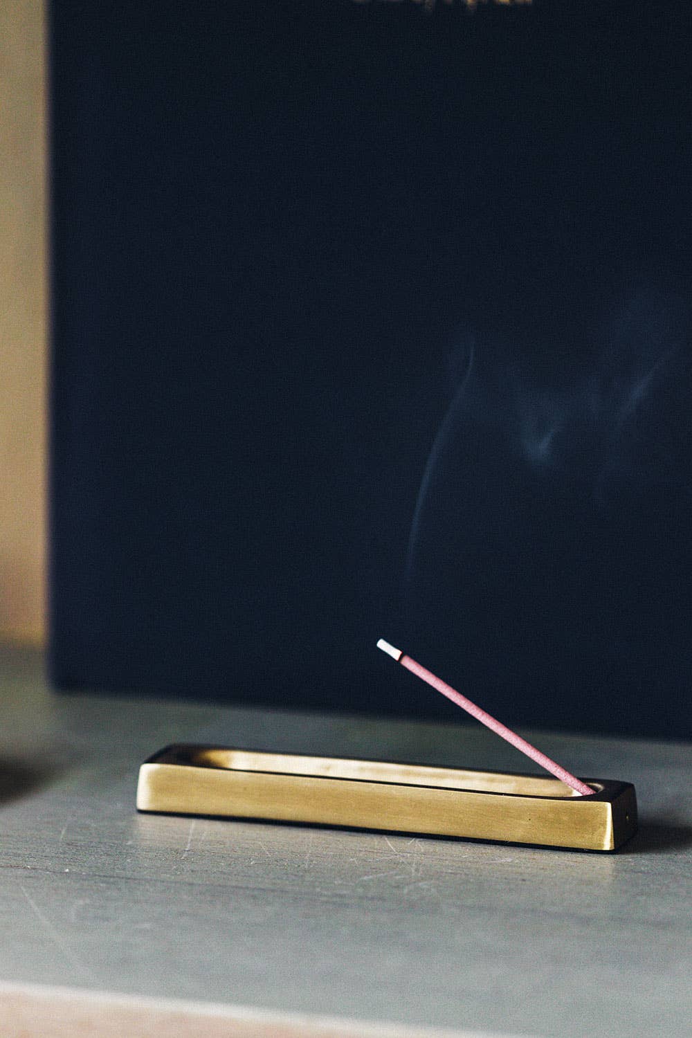 Brass Incense Stand | Rectangle