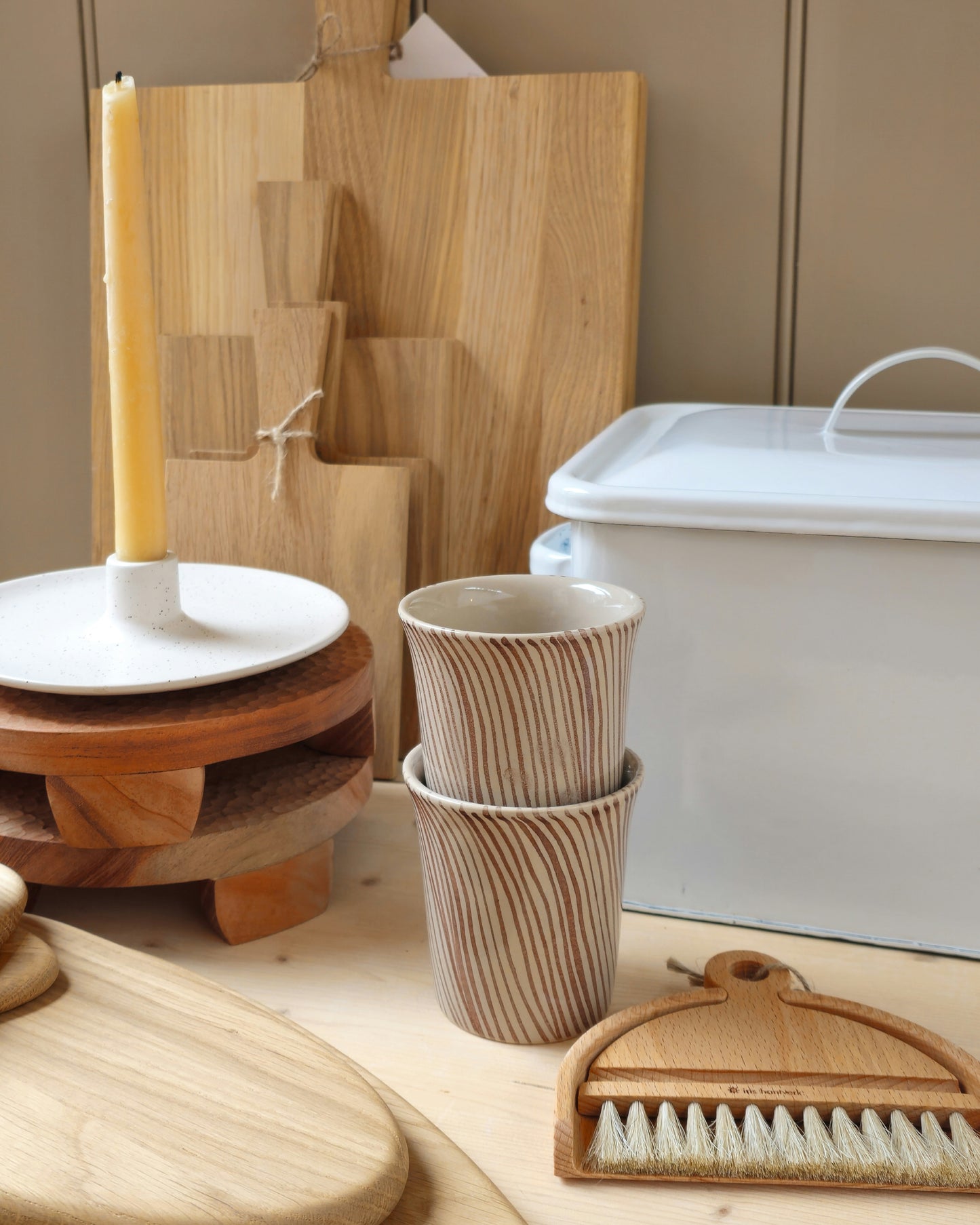 Diva Mug | Brown Stripe