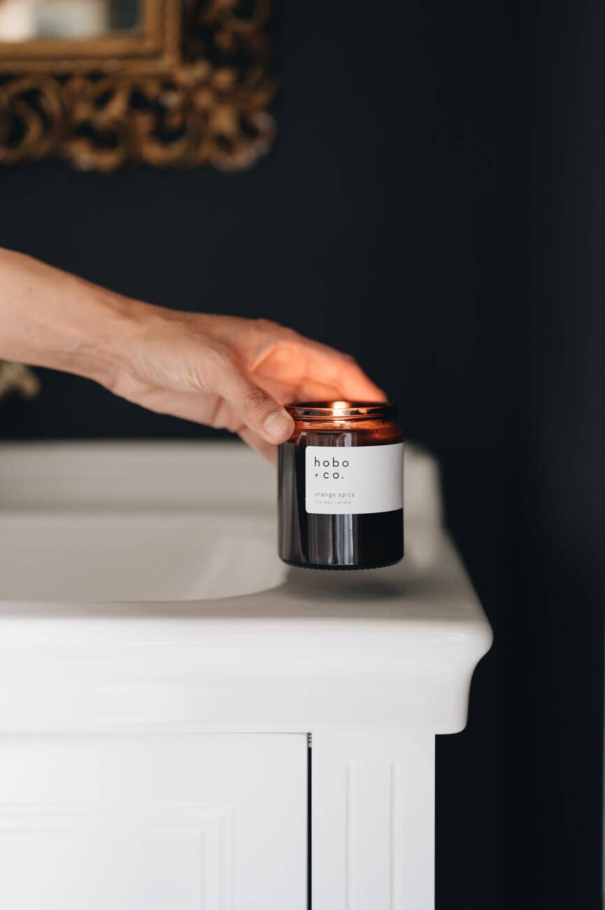 Christmas Orange Spice| Scented Soy Candle