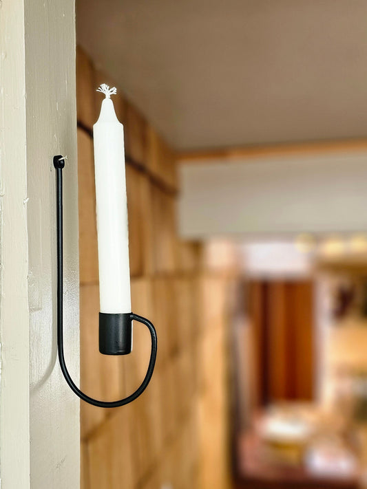 Folk Wall Candlestick Holder