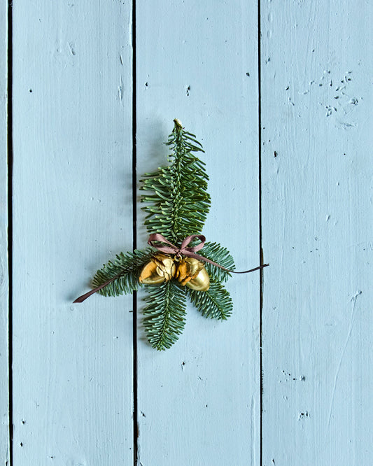 Gold Acorn Ornament | Set of 4