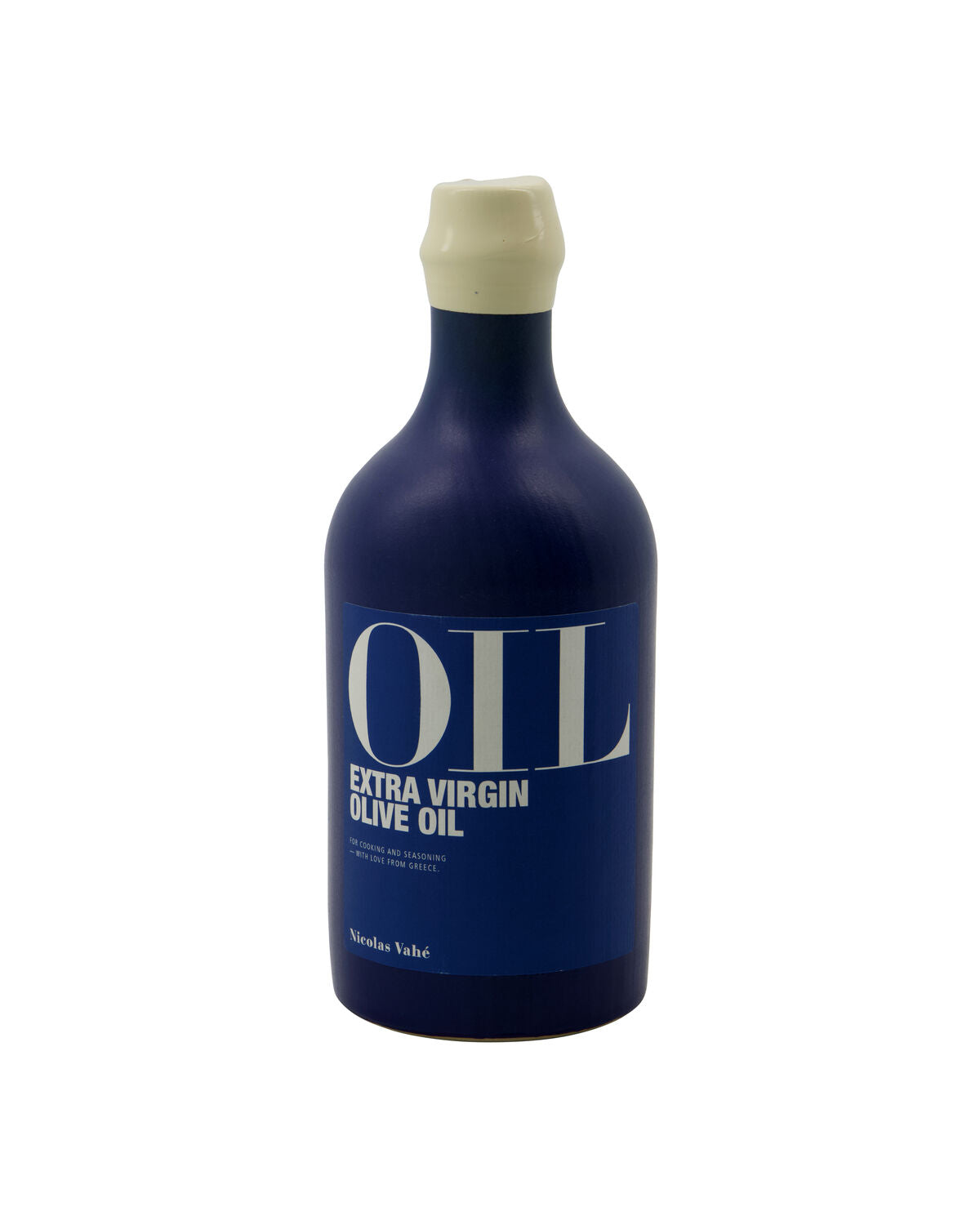 Greek Extra Virgin Olive Oil w/ Reusable Stoneware Bottle