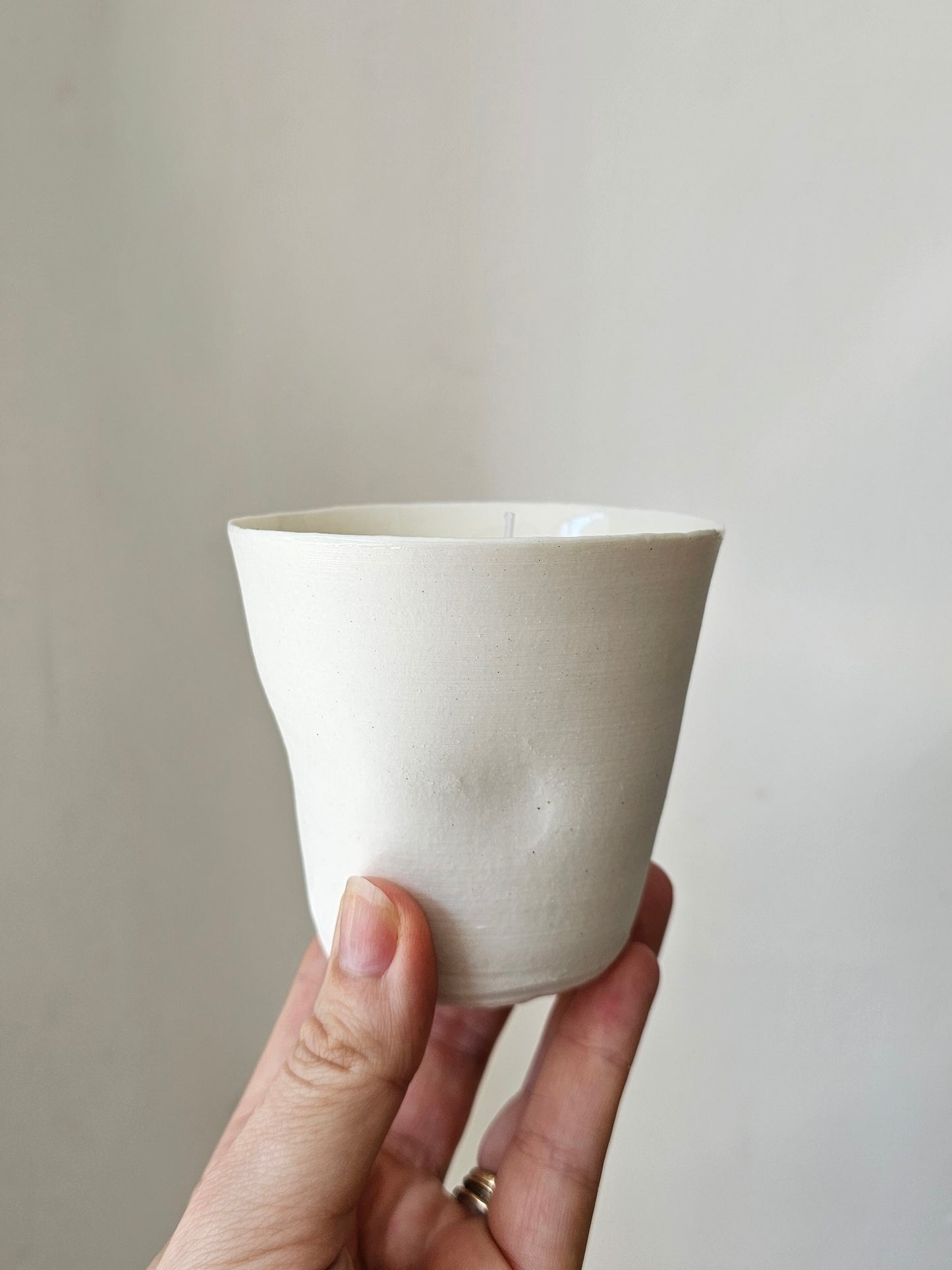 Glow Porcelain Candle Pot
