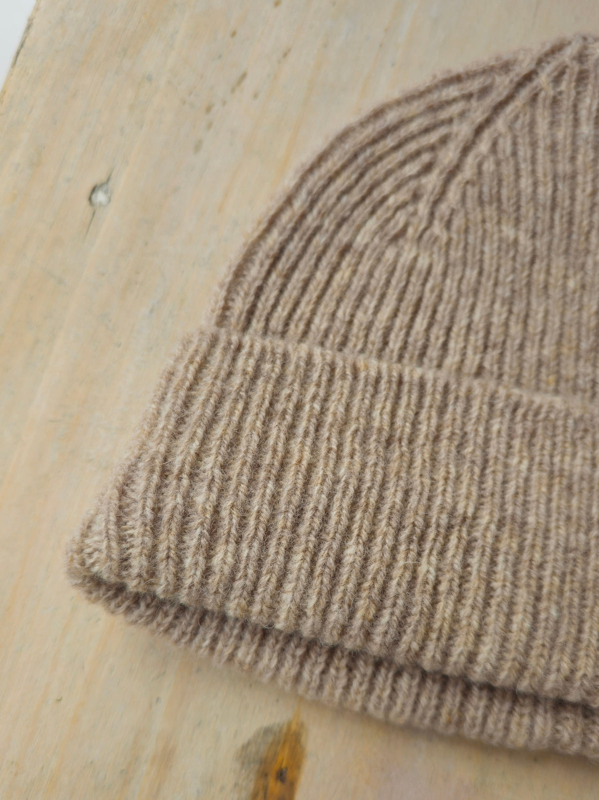 Heritage Wool Beanie | Oatmeal