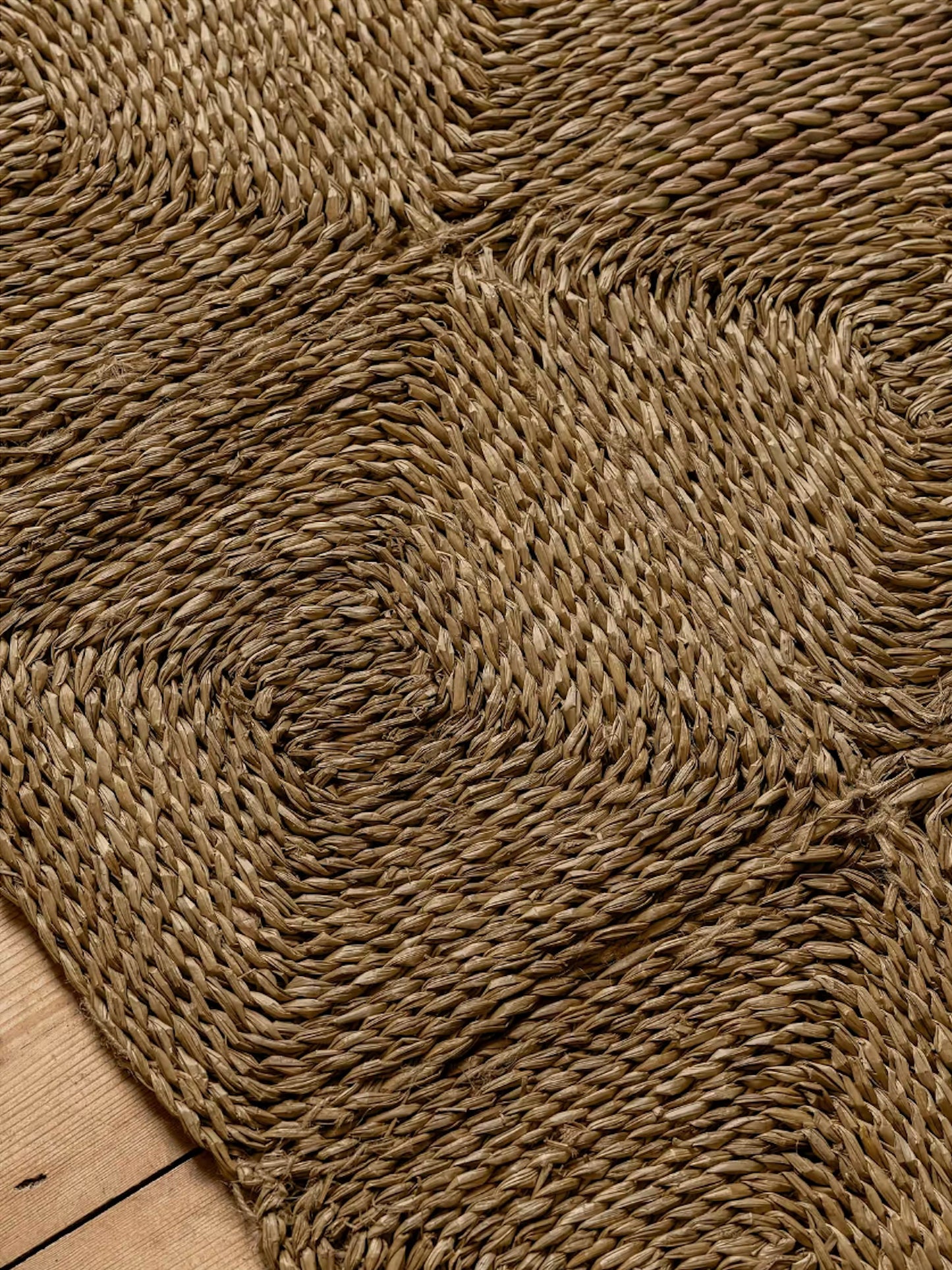 Holton Block Weave Seagrass Runner | 90cm x 240cm