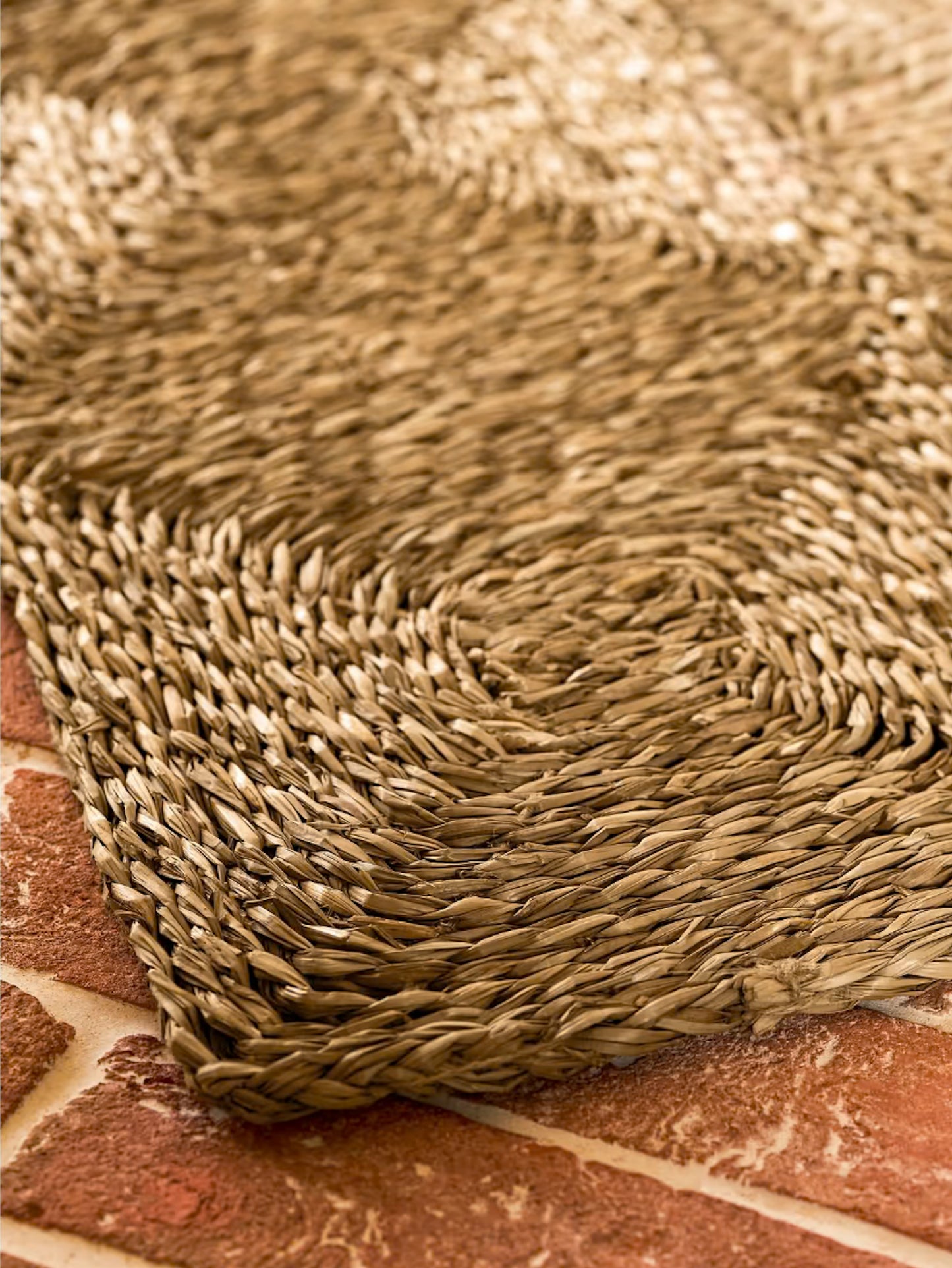 Holton Block Weave Seagrass Runner | 90cm x 240cm