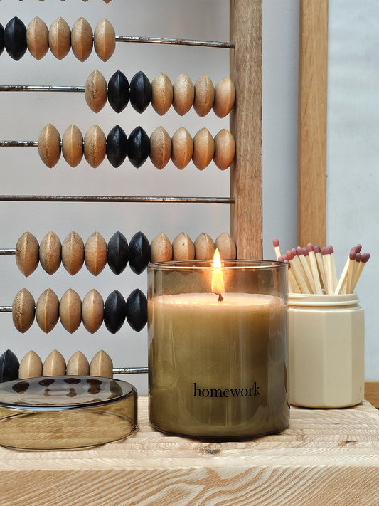 Homework Metal Candle