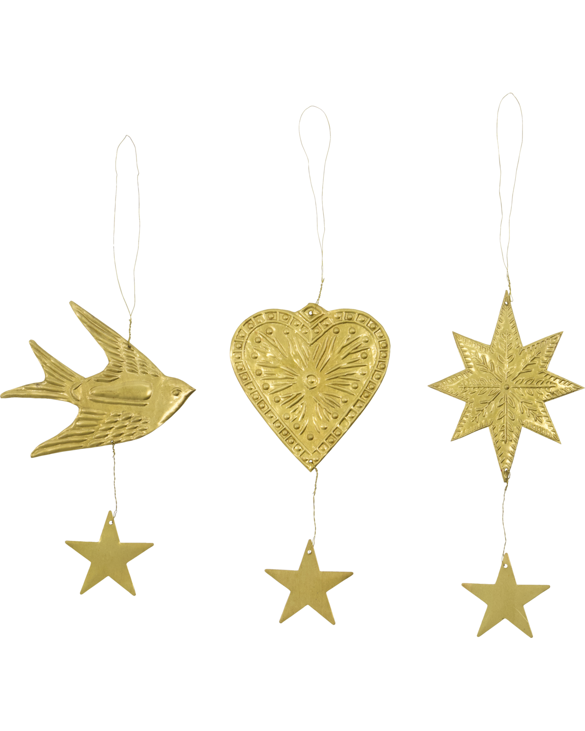 Embossed Folk Trio