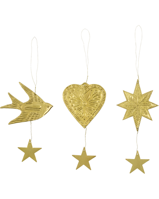 Embossed Folk Trio