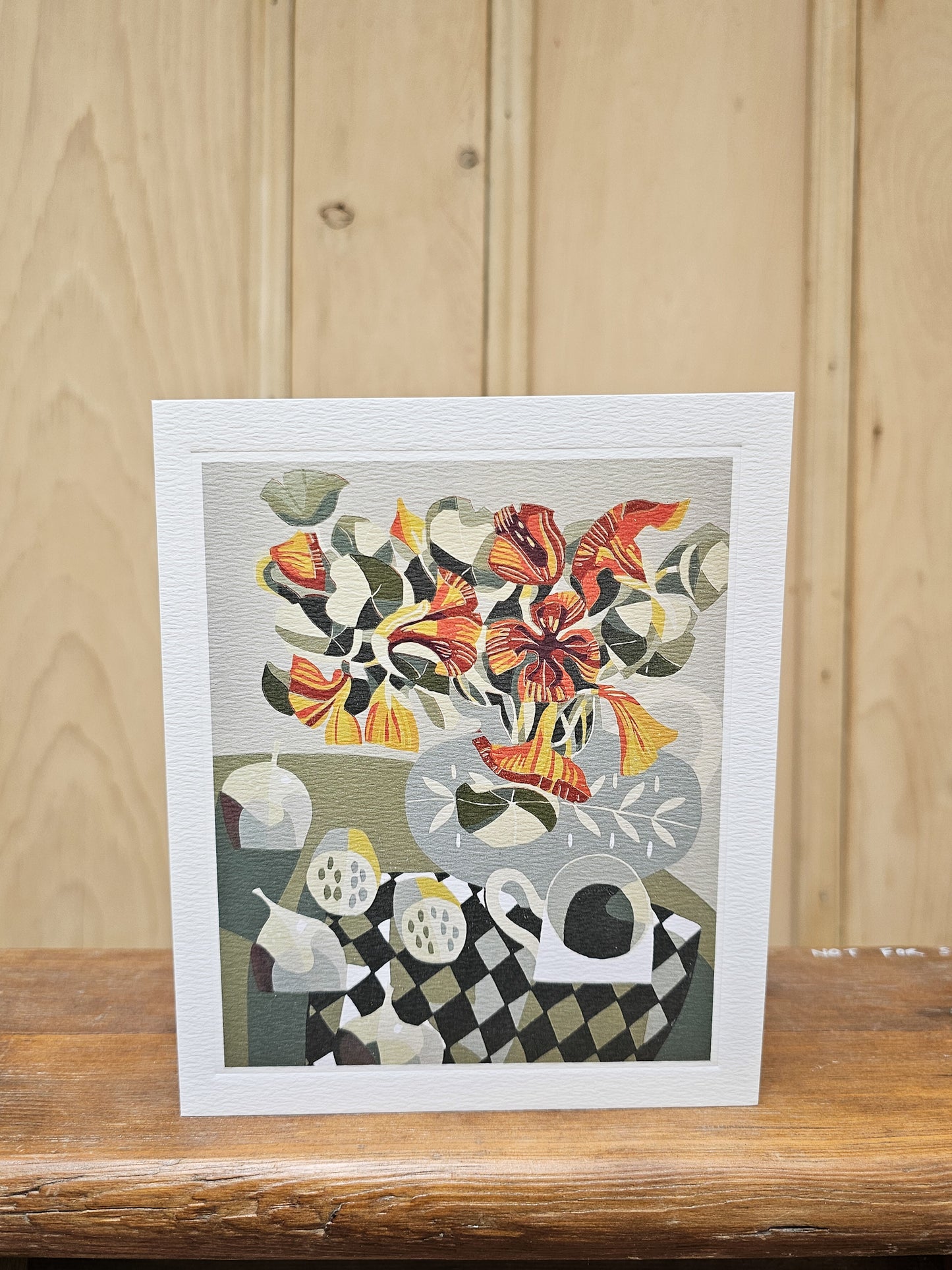 Nasturtiums Card