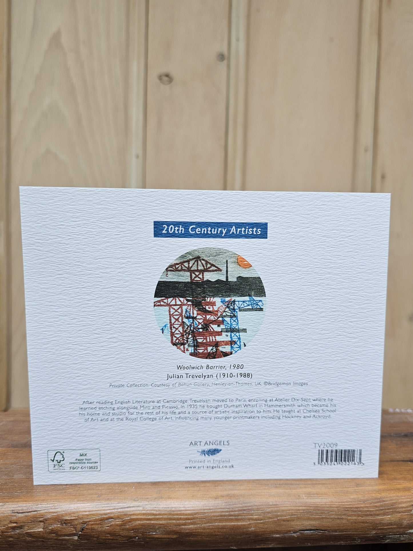 Woolwich Barrier Card