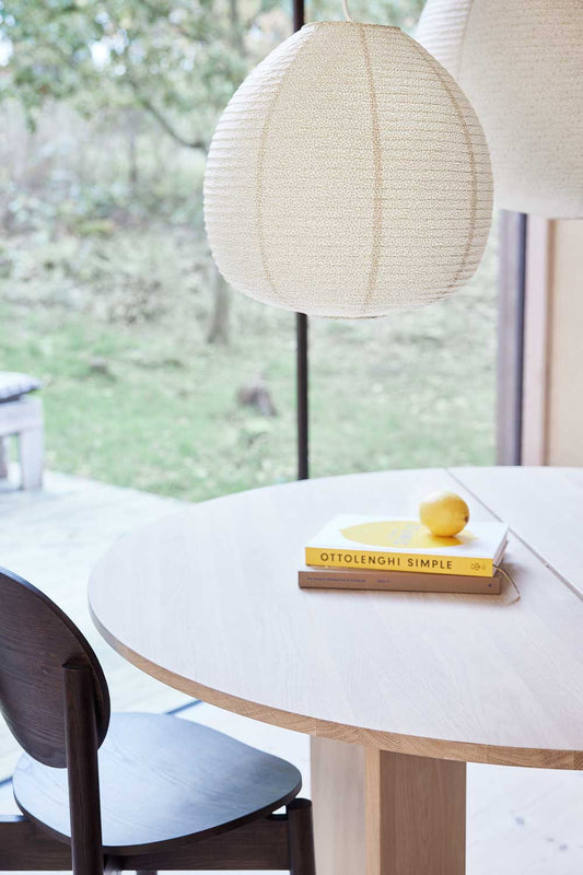 Kojo Paper Shade | Clay/Offwhite Spot