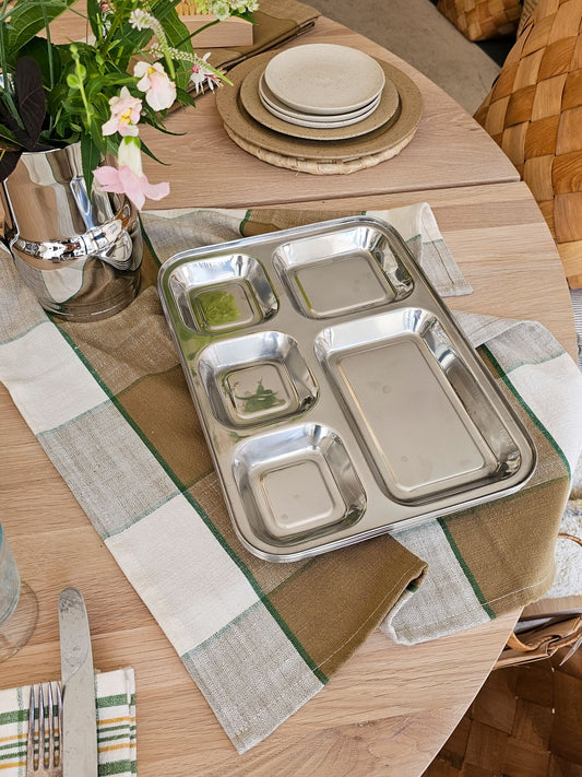 Stainless Steel Thali Tray