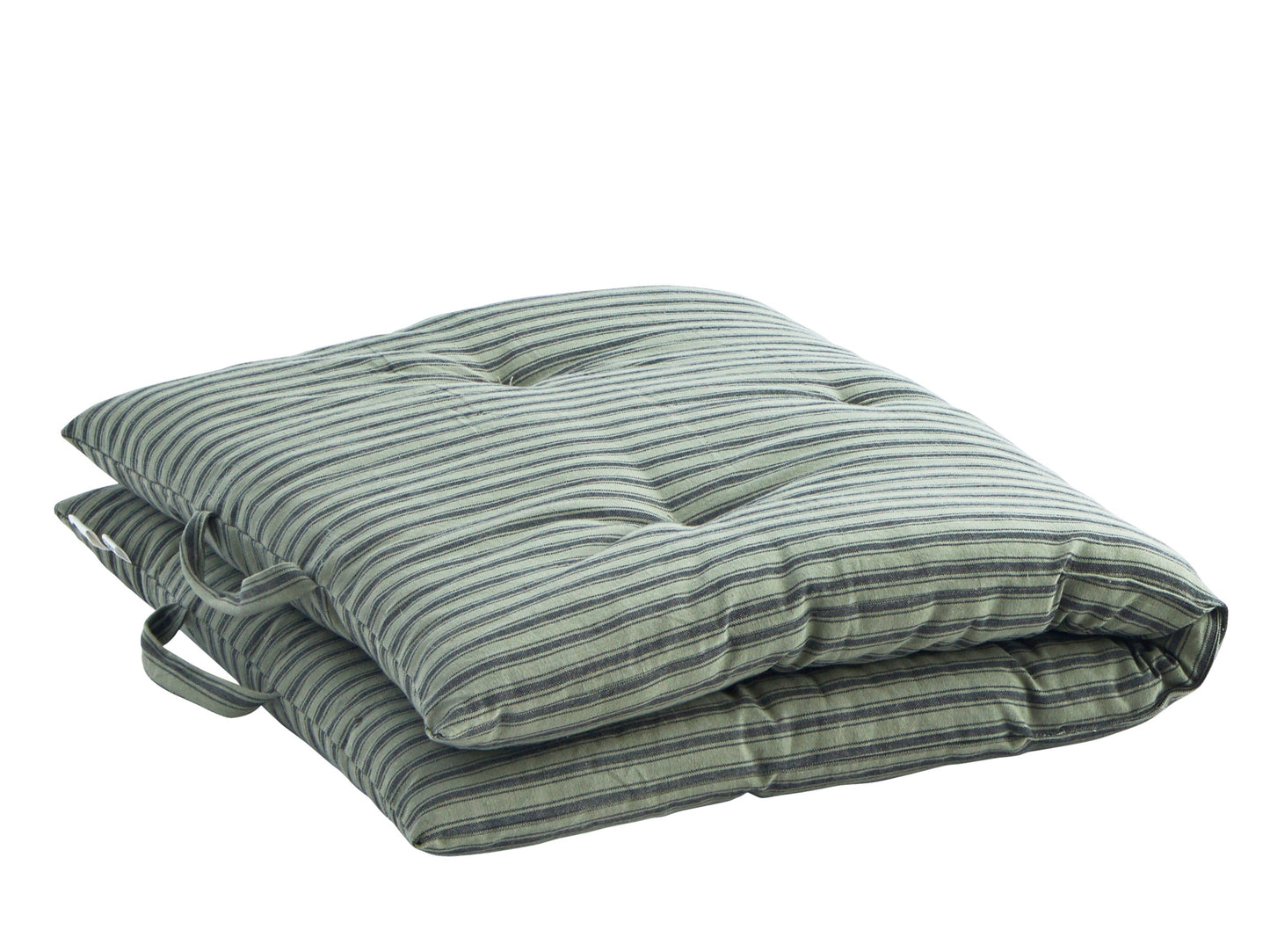 Cotton Mattress | Moss Green Stripe