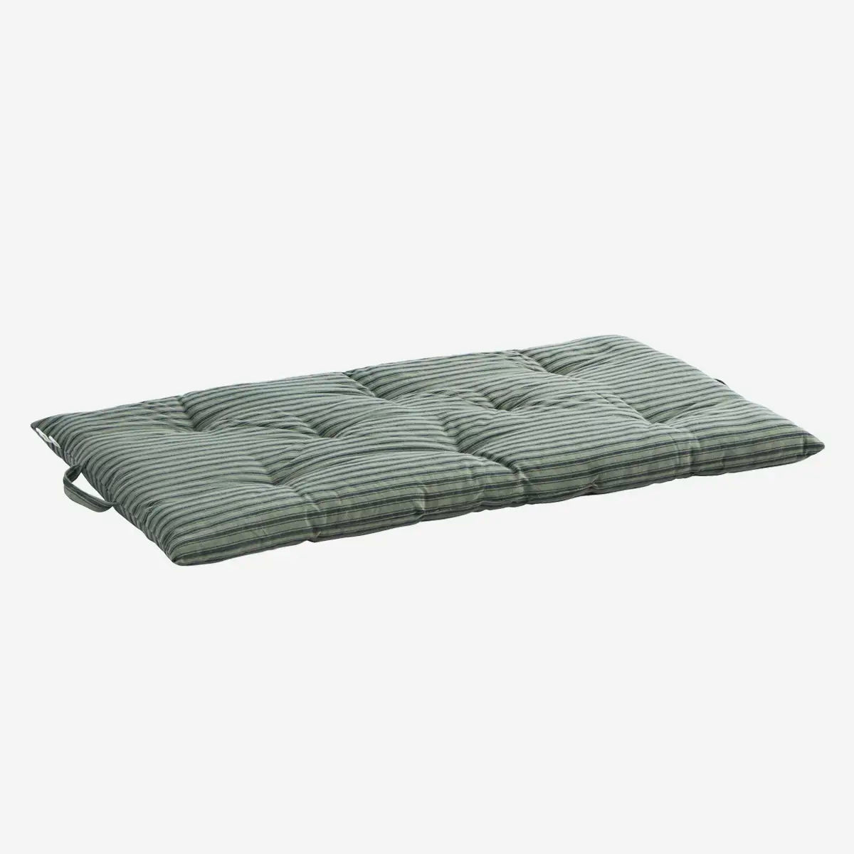 Cotton Mattress | Moss Green Stripe