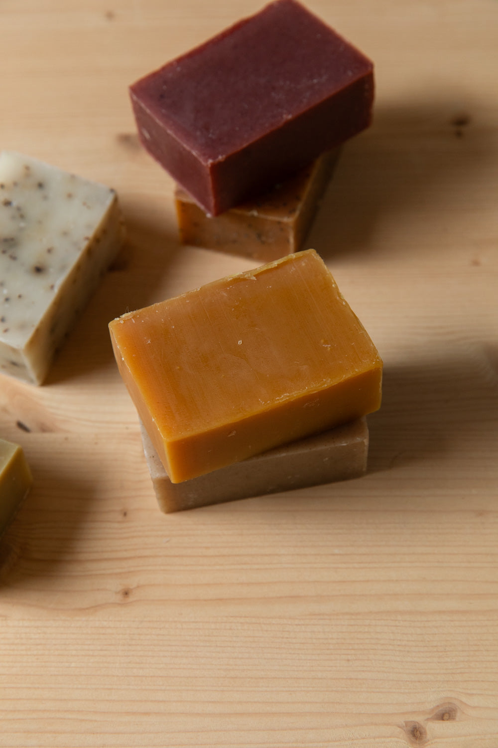 Handmade natural soap bricks, view 4