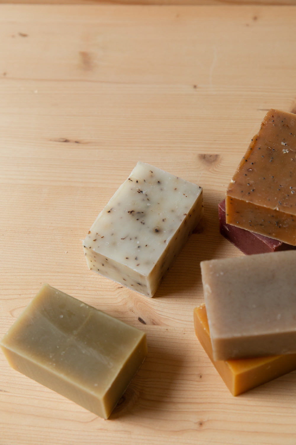 Handmade natural soap bricks, view 5
