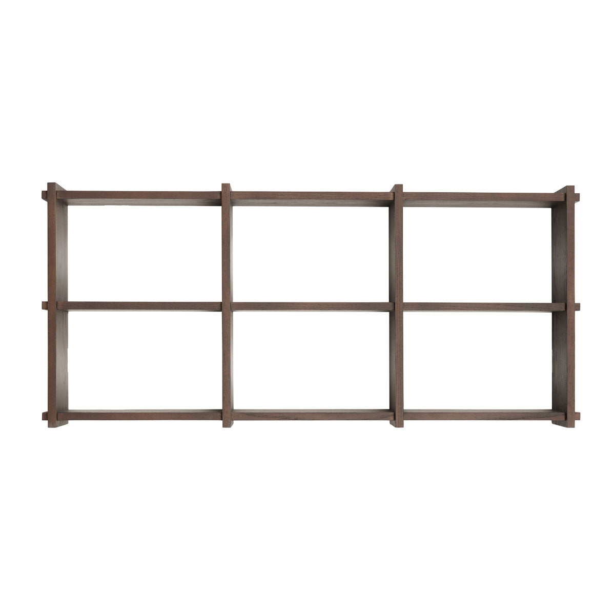 Oyoy Grid Shelf | Solid Dark Ash