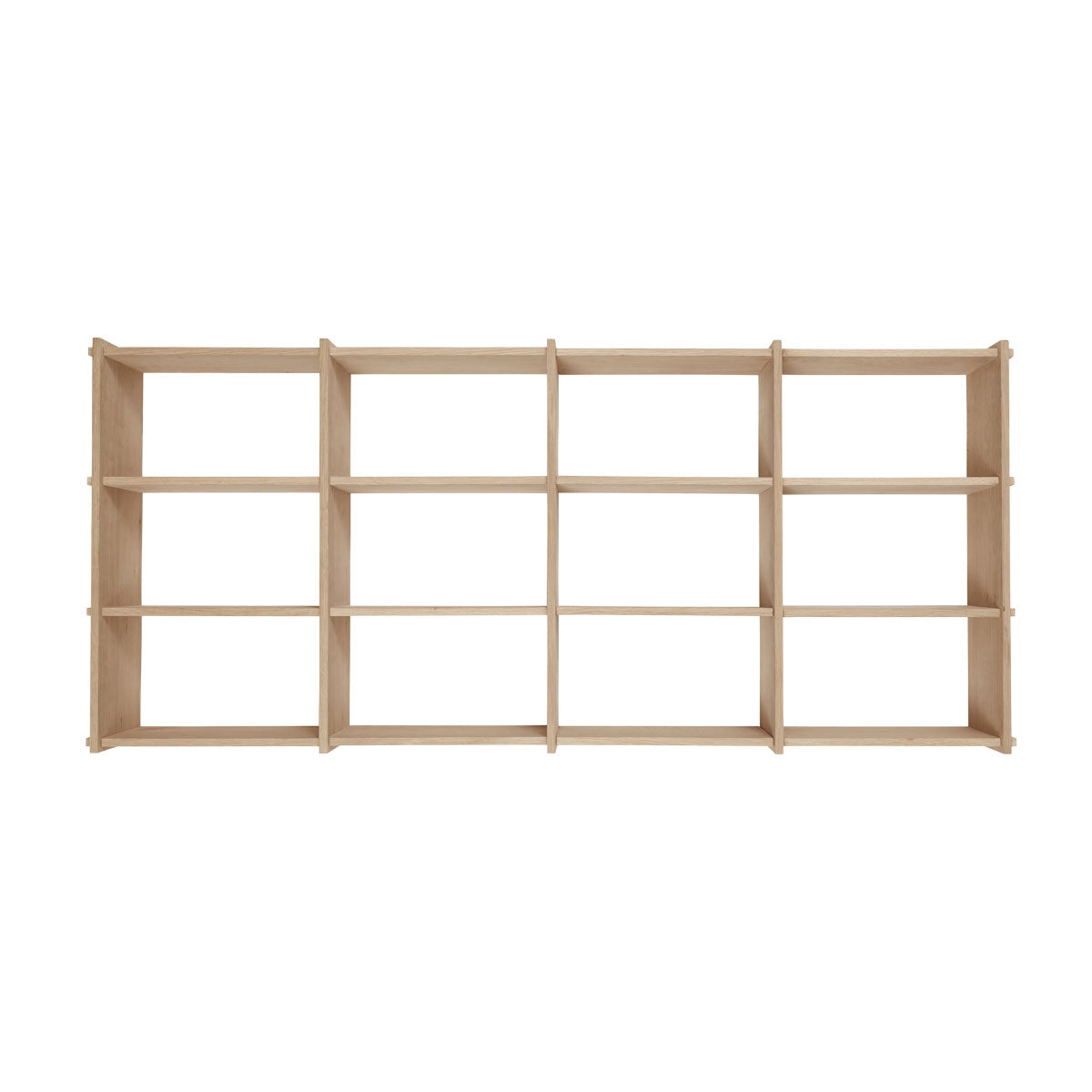 Oyoy Grid Shelf | Solid Oak