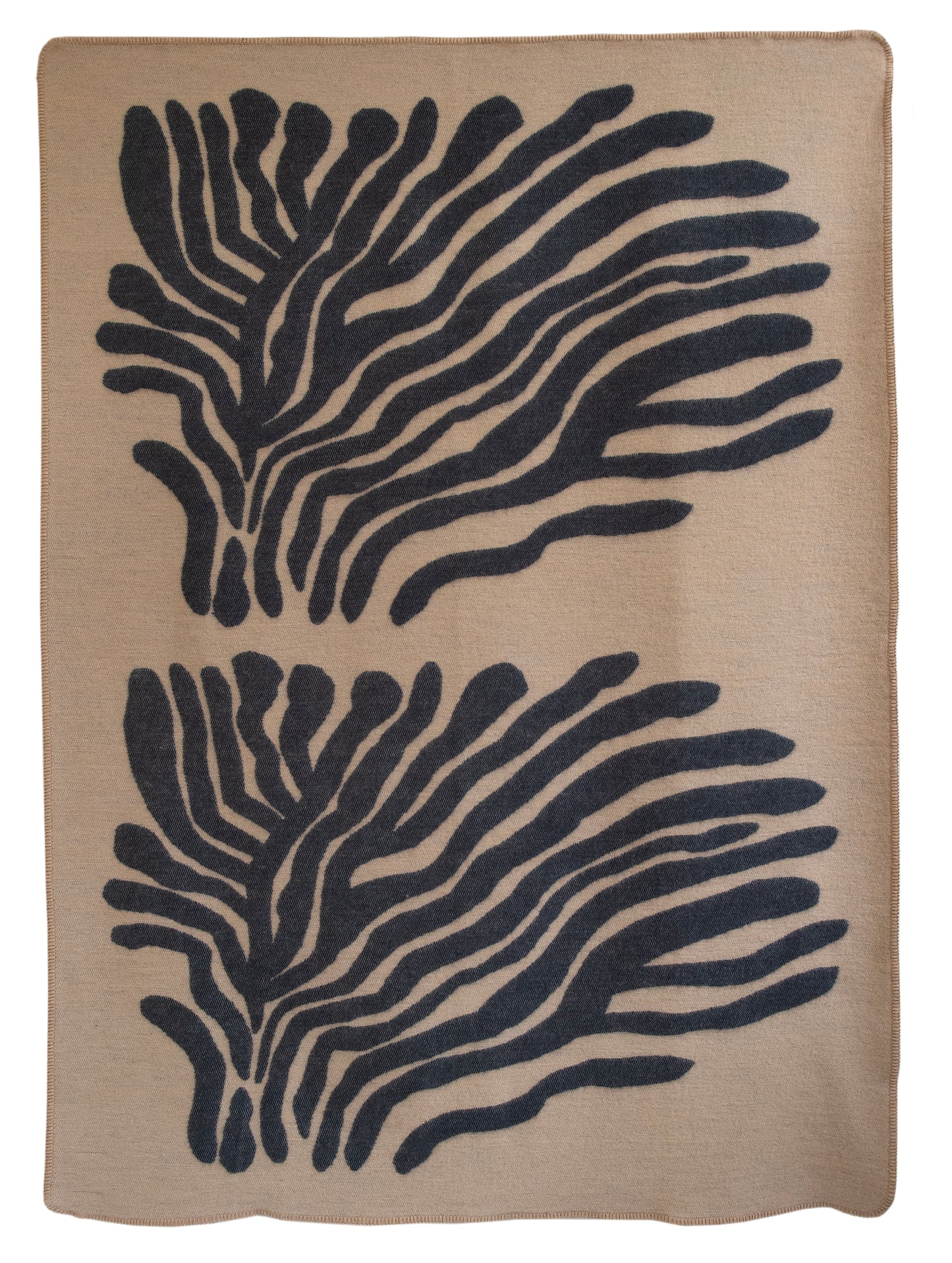 Pine Lambswool Blanket | Sand
