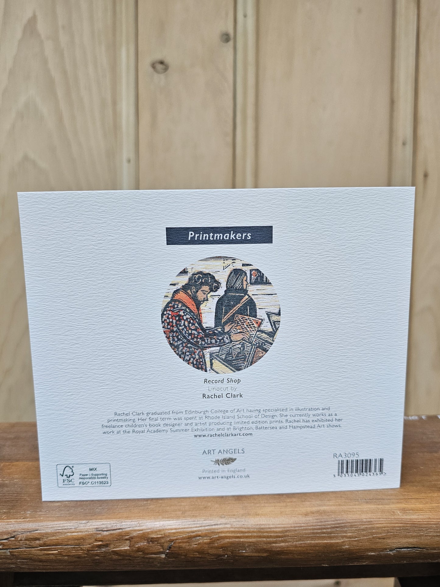 Record Shop Card