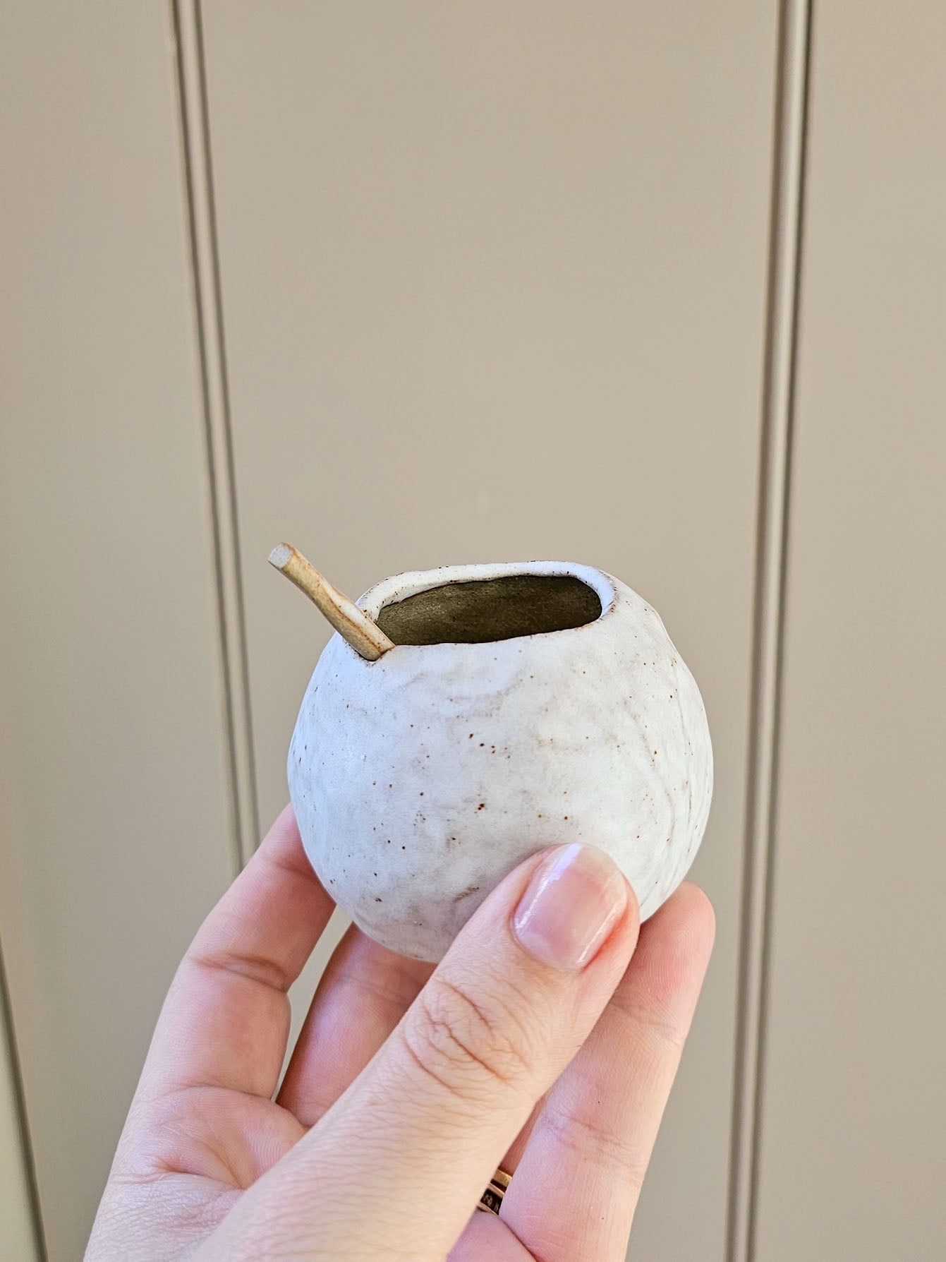 Hagstone Salt Pebble & Spoon