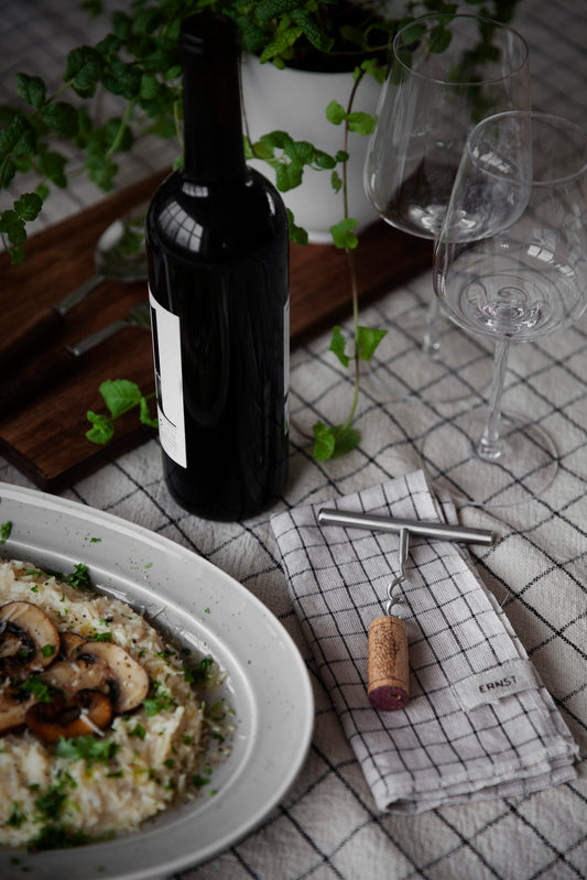 Duk | Tablecloth Black Square