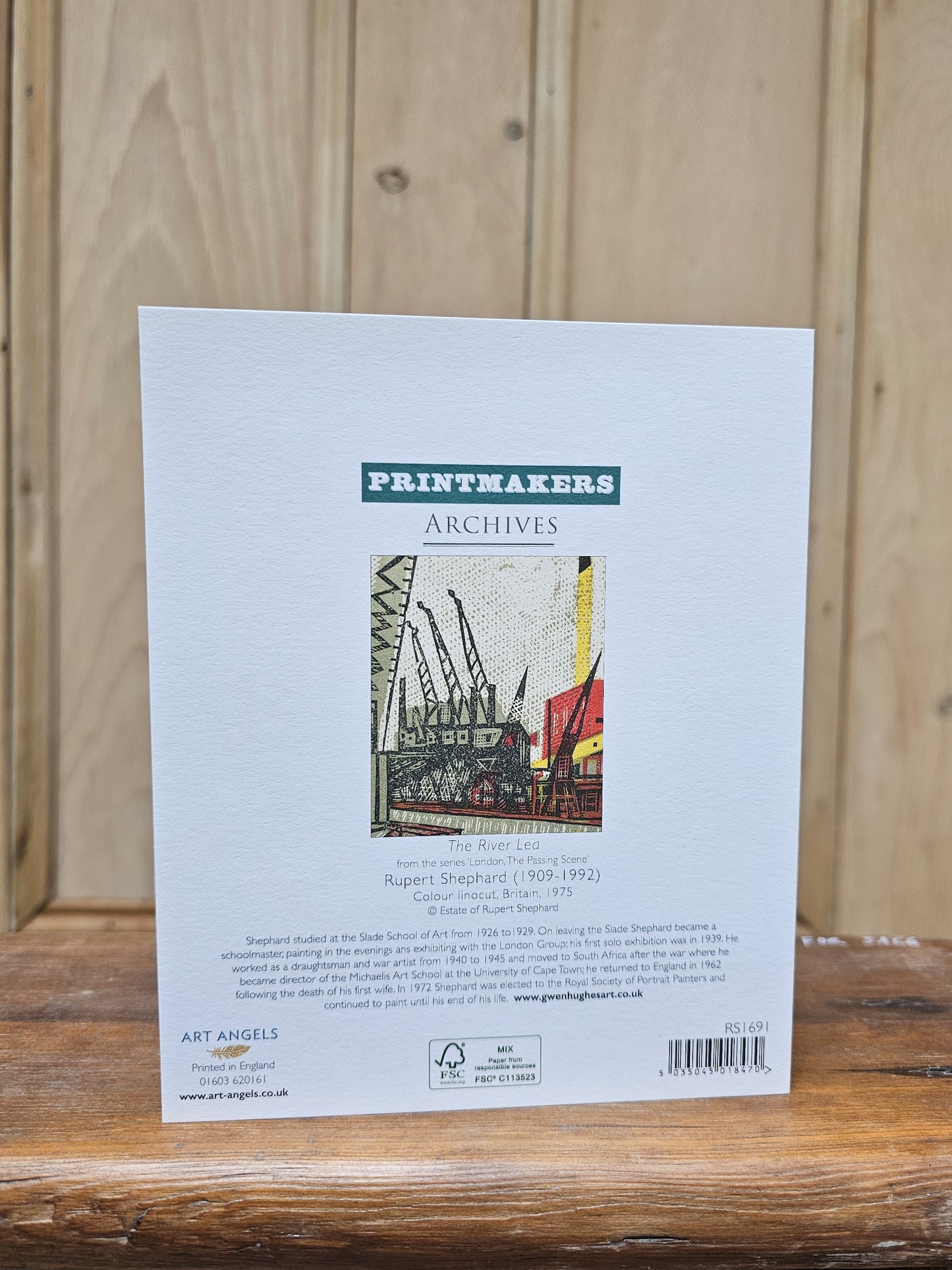 The River Lea Card
