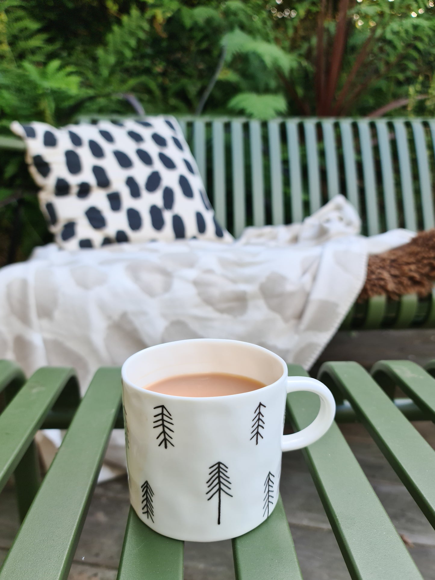 Tall Porcelain Cup