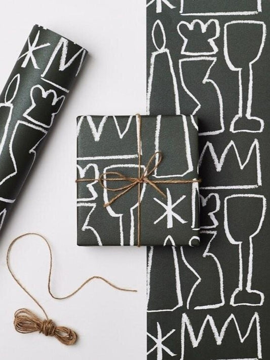 Gift Wrap | Aeand Green