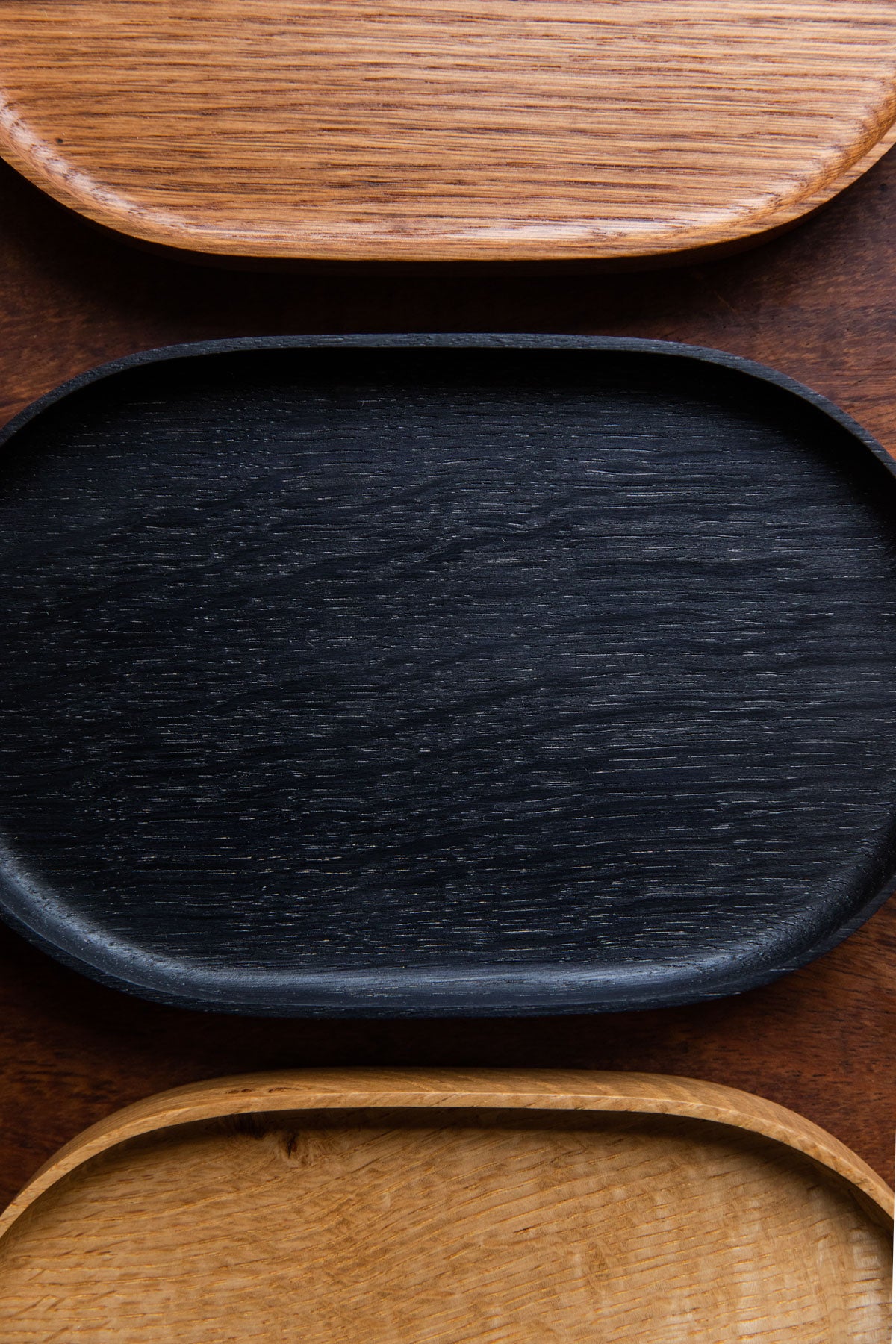 Oval Tray | English Ebonised Oak