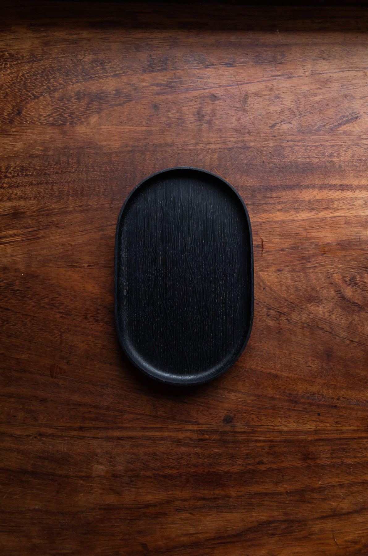 Oval Tray | English Ebonised Oak