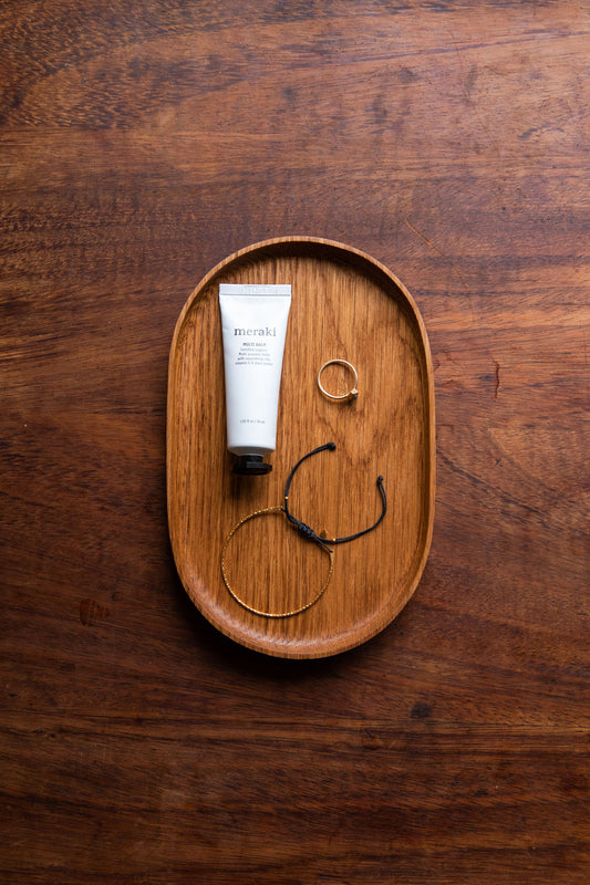 Oval Tray | English Brown Oak