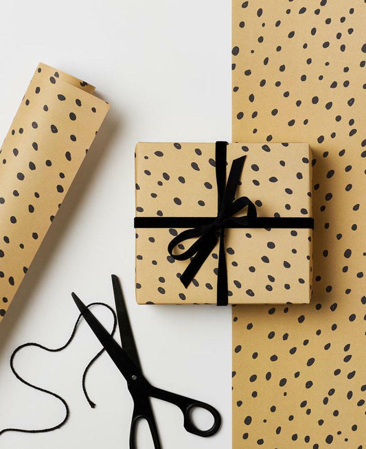 Gift Wrap | Hazelnut Dot
