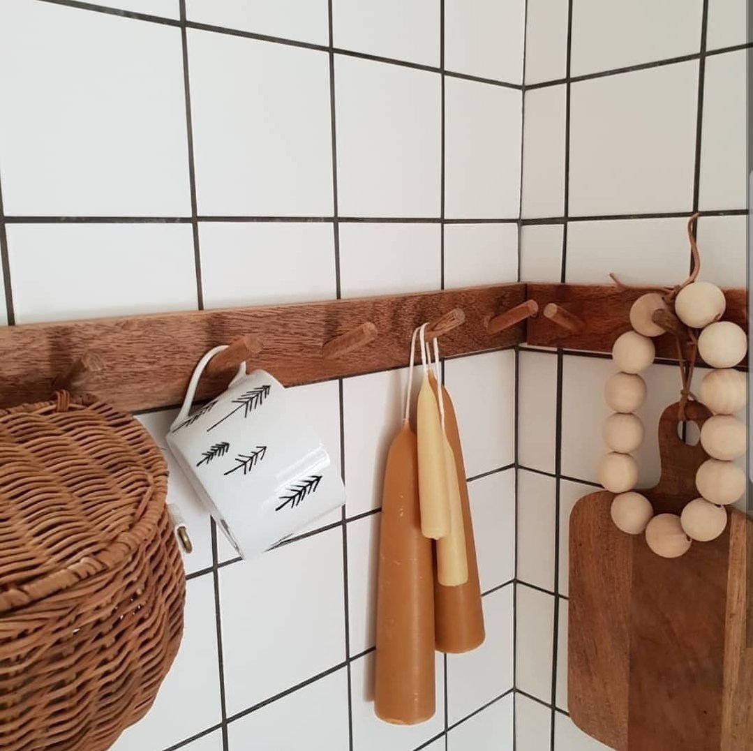 Wooden Bead Trivet