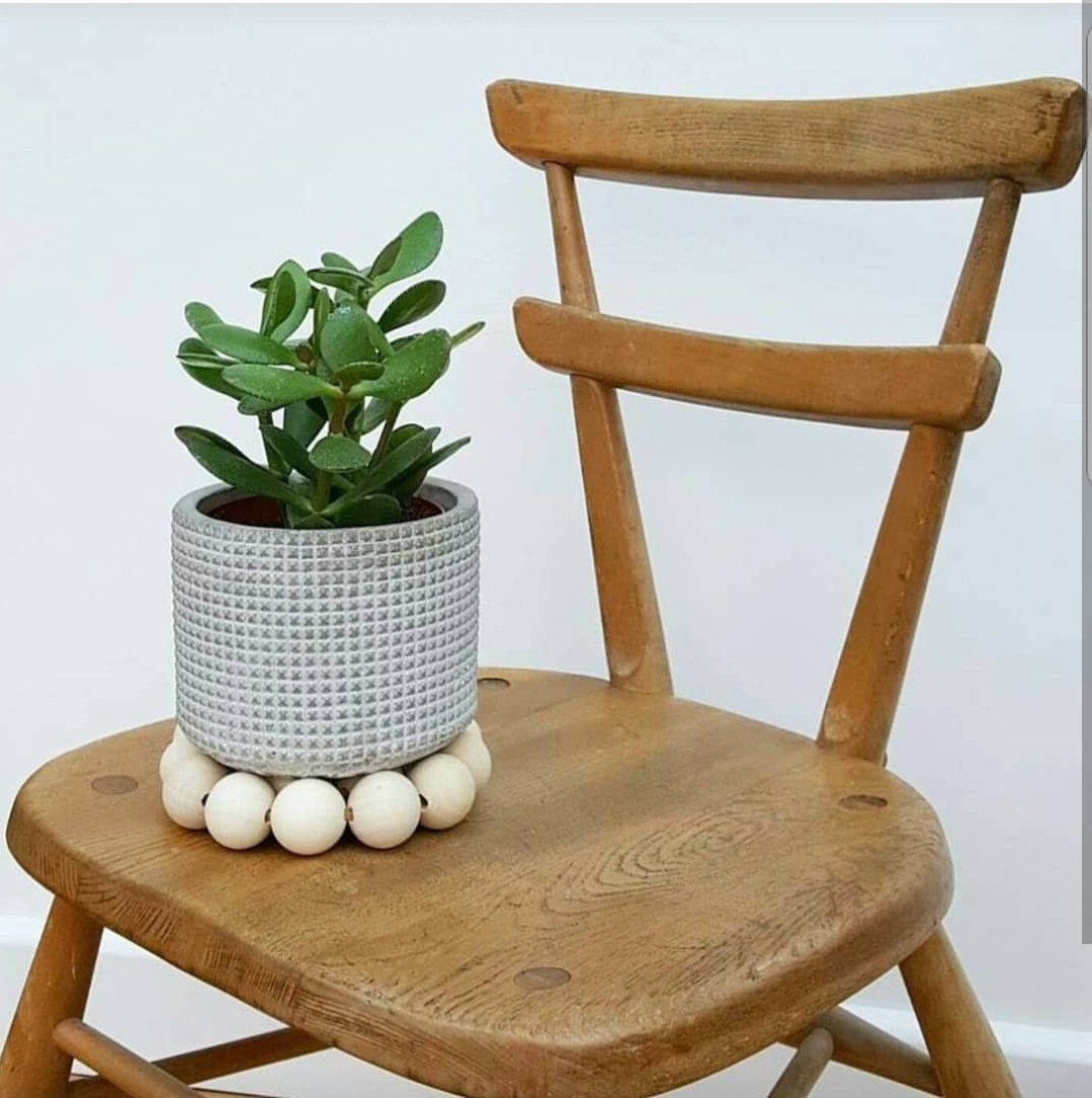 Wooden Bead Trivet