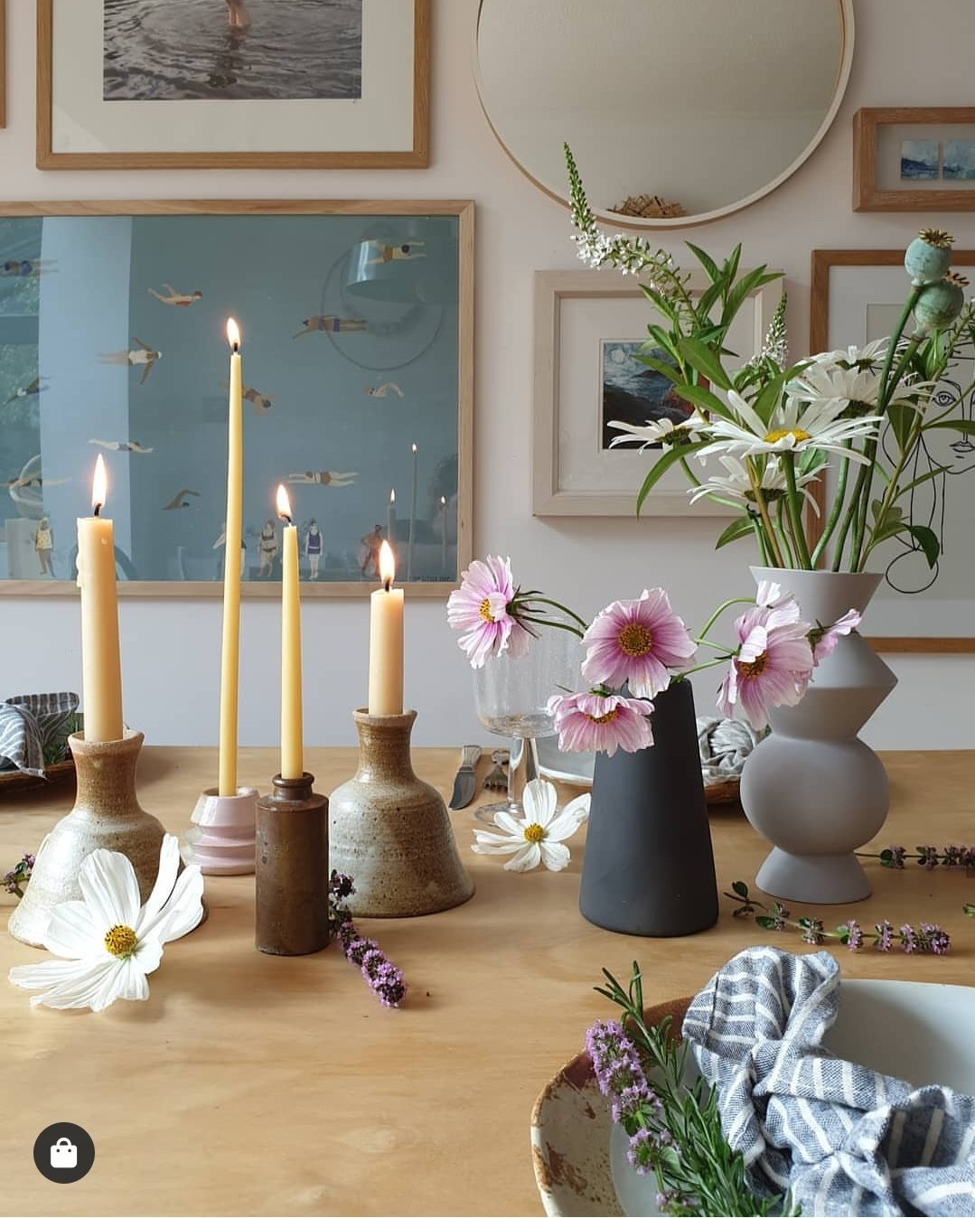 English Beeswax Candles | Standard 8hr