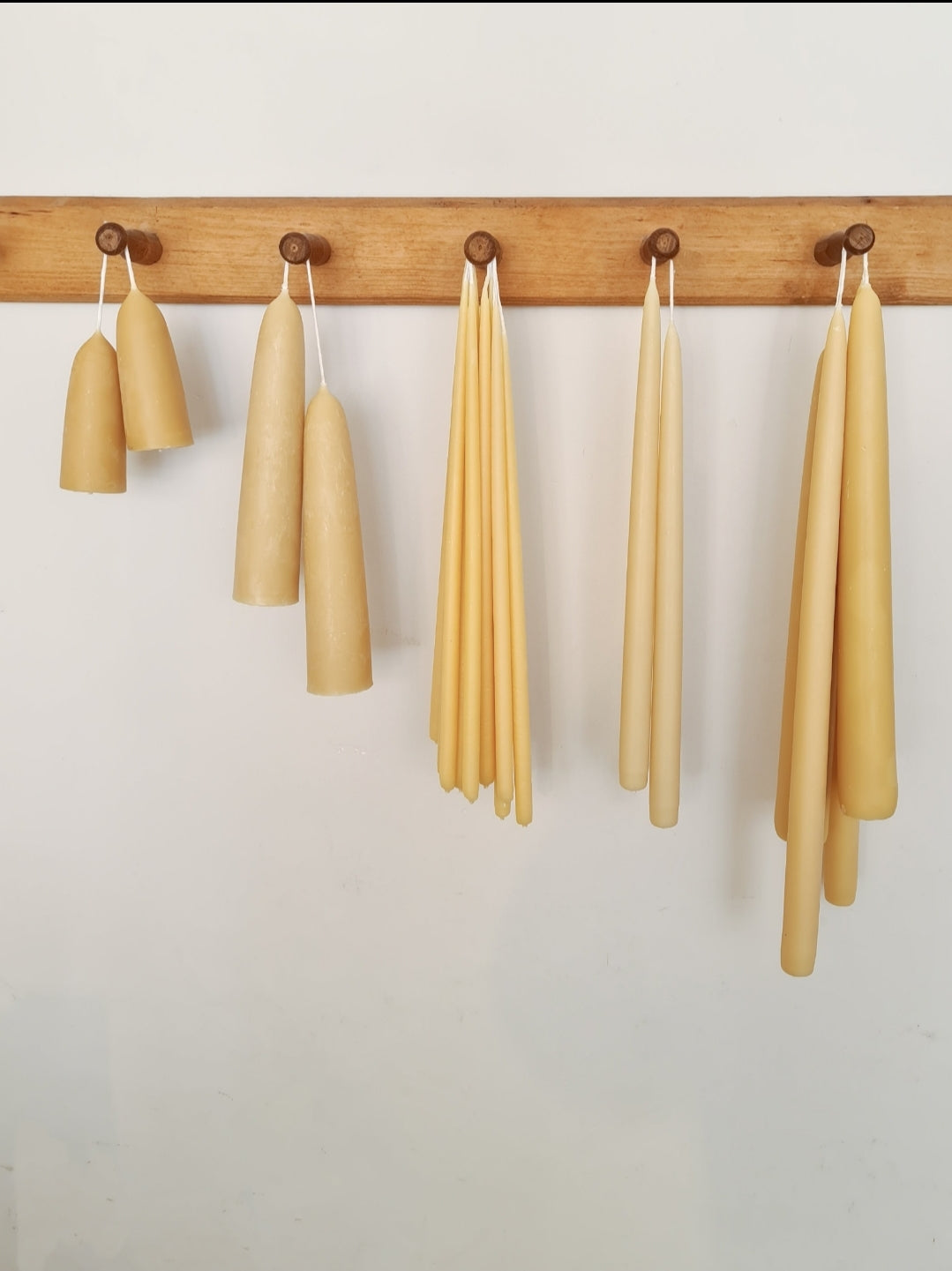 English Beeswax Candles | Taper 4hr