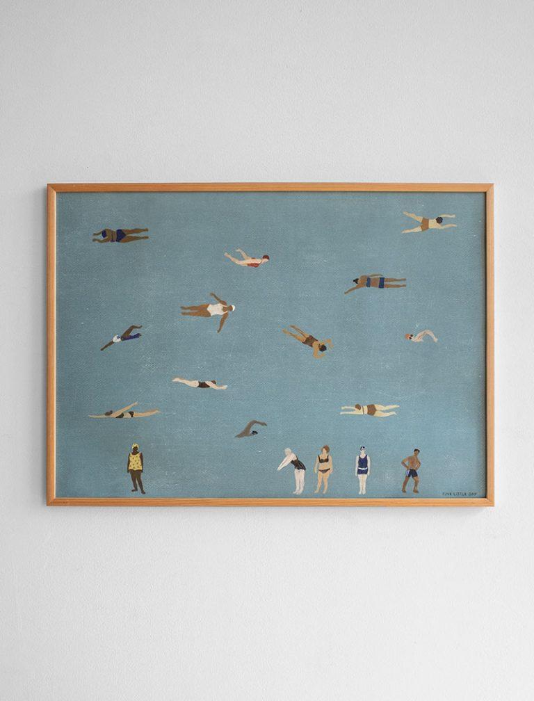 Swimmers Print